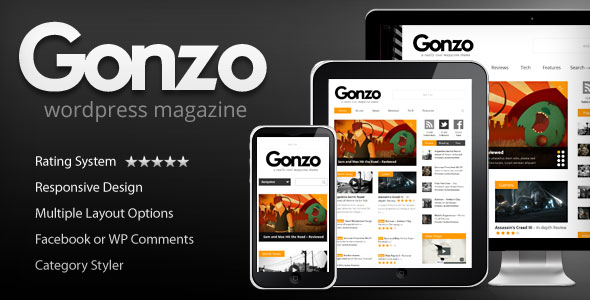 Gonzo v1.9.8 – Responsive WP Magazine