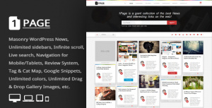 1Page v2.7 – Masonry WordPress News / interesting links