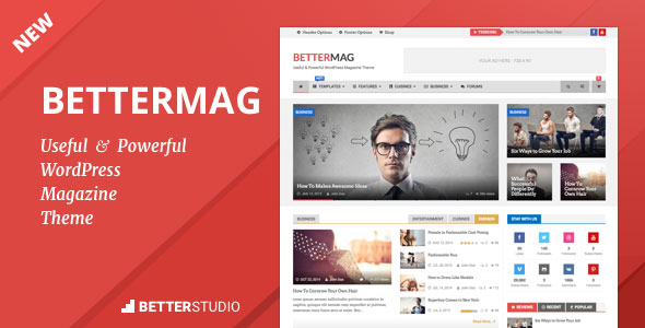 BetterMag v2.8.0 - News, Blog, Magazine WordPress Theme