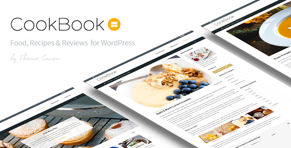 CookBook v1.9 - Food Magazine Blog
