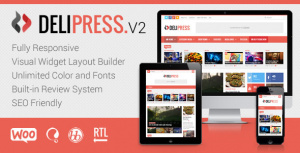 Delipress v2.5.1 – Magazine and Review WordPress Theme