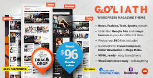 GOLIATH v1.0.32 – Ads Optimized News & Reviews Magazine