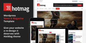 HotMag v1.9 – Responsive WordPress News, Magazine