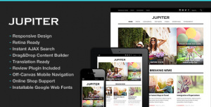 Jupiter v2.3.1 – Themeforest Responsive Magazine Theme