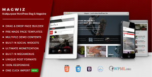 MagWiz – Multipurpose WordPress Magazine Theme