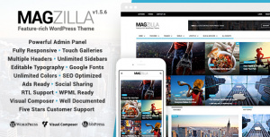 MagZilla v1.5.6 – For Newspapers, Magazines and Blogs