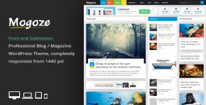 Mogoze v2.6 – Responsive Magazine WordPress Theme