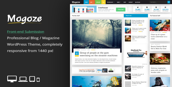 Mogoze v2.6 - Responsive Magazine WordPress Theme