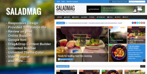 SaladMag v1.7 – Responsive WordPress Magazine Theme