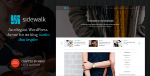 Sidewalk v1.1.1 – Elegant Personal Blog WordPress Theme