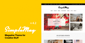 SimpleMag v4.2 – Magazine theme for creative stuff