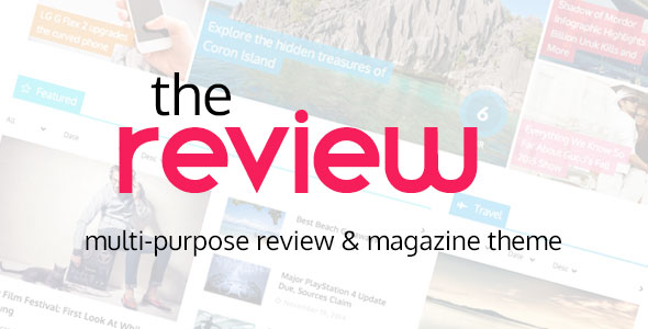 The Review v4.19 - Multi-Purpose Review & Magazine Theme