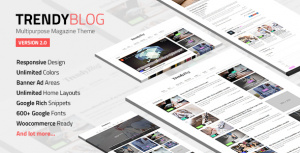 TrendyBlog v2.0.8 – Multipurpose Magazine Theme