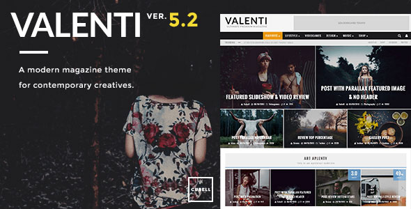 Valenti v5.3 - WordPress HD Review Magazine News Theme