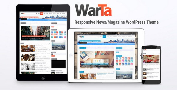 Warta - Themeforest News/Magazine WordPress Theme