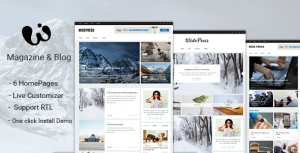 Wide v1.0 – Magazine & Blog WordPress Themes