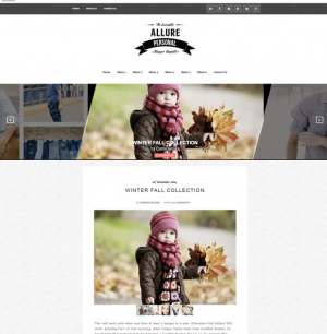 Allure Blogger Template [ blogspot themes ]