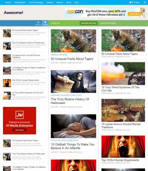 Awesome Mag Responsive Blogger Template [ blogspot themes ]