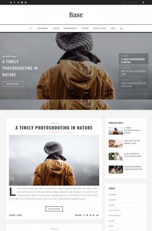 Base Blogger Template [ blogspot themes ]