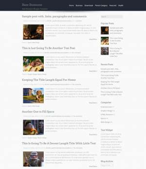 Base Business Blogger Template [ blogspot themes ]