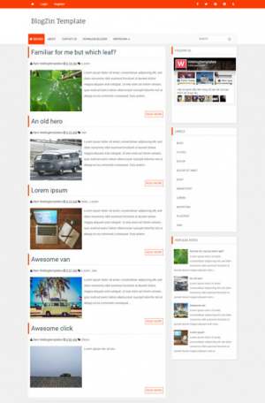 BlogZin Responsive Blogger Template [ blogspot themes ]