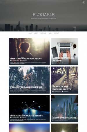 Blogable Blogger Template [ blogspot themes ]