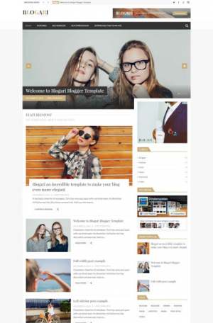 Blogari Blogger Template [ blogspot themes ]