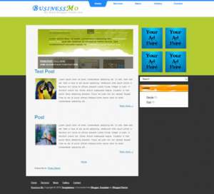 Business MO Blogger Template [ blogspot themes ]