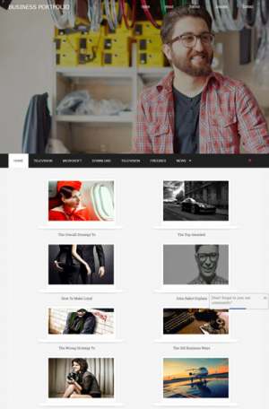 Business Portfolio Blogger Template [ blogspot themes ]