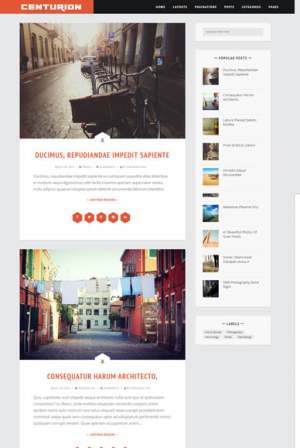 Centurion Responsive Blogger Template [ blogspot themes ]