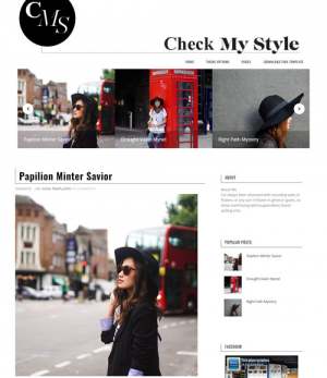 Check My Style Blogger Template [ blogspot themes ]