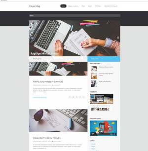 Clean Mag Blogger Template [ blogspot themes ]