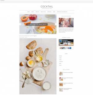 CockTail Blogger Template [ blogspot themes ]