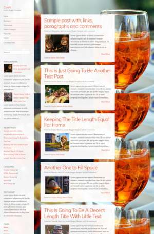 Confit Responsive Blogger Template [ blogspot themes ]