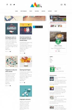 Craper Responsive Blogger Template [ blogspot themes ]