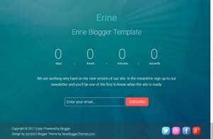 Erine Responsive Blogger Template [ blogspot themes ]