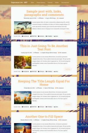 Esperanza Lite Responsive Blogger Template [ blogspot themes ]