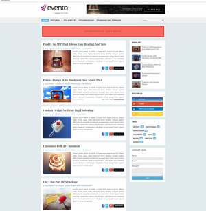 Evento Event Blogger Template [ blogspot themes ]