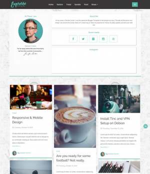 Expresso Blogger Template [ blogspot themes ]