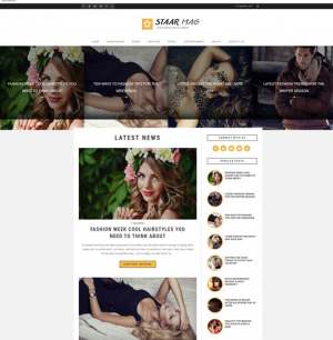 Fashion Staar Blogger Template [ blogspot themes ]