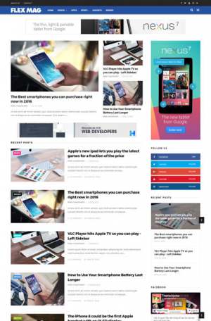 Flexmag Blogger Template [ blogspot themes ]