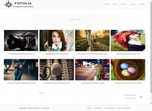 Fotolia Photography Blogger Template [ blogspot themes ]