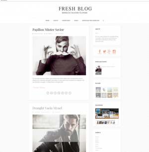 Fresh Blog Blogger Template [ blogspot themes ]