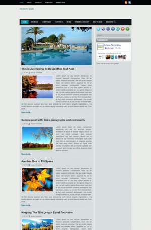 Funda Blogger Template [ blogspot themes ]