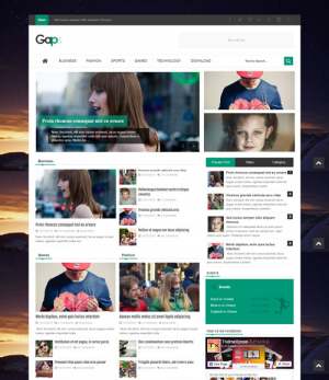 Gaps Responsive Blogger Template [ blogspot themes ]