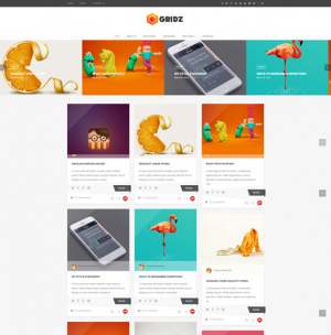 Gridz Blogger Template [ blogspot themes ]