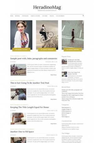 HeradinoMag Blogger Template [ blogspot themes ]