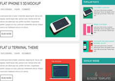 Hooly Responsive Blogger Template [ blogspot themes ]