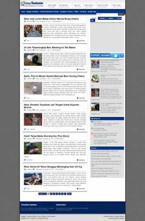 Johny Soulmater Blogger Template [ blogspot themes ]