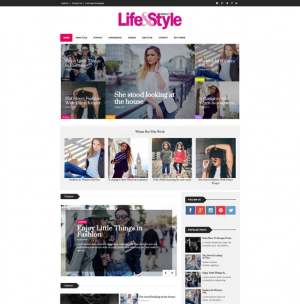 Life and Style Blogger Template [ blogspot themes ]